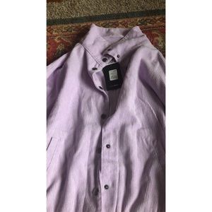 Lavender corduroy oversized jacket